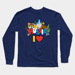 I love Russia Long Sleeve T-Shirt